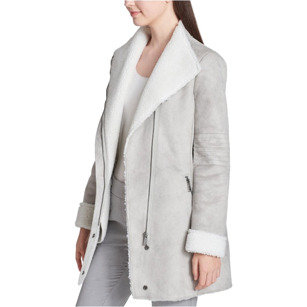 Calvin Klein Faux Shearling Jacket